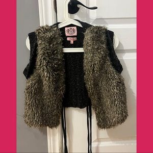 Juicy Couture Faux Fur Vest (Y2K)